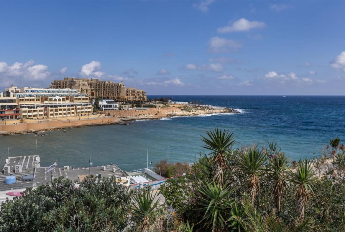 Deluxe Seaview Apartment San Ġiljan Extérieur photo